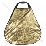 GlareOne Reflector 5in1 Triangle 80cm With Handle