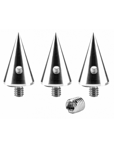 3 Legged Thing Heelz - zestaw 3 kolców kompatybilne z gwintem 1/4 oraz 3/8 cala