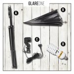 GlareOne Continuous Light Kit SUNNY SILVER-625