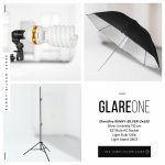 GlareOne Continuous Light Kit SUNNY SILVER-2x625
