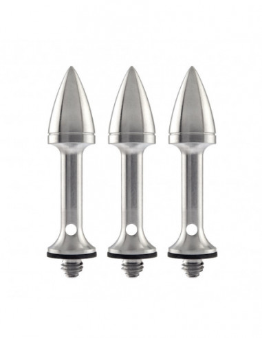 3 Legged Thing Pro Stilettoz - Universal Premium Steel, Long Spikes for Tripods