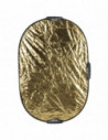 GlareOne Reflector 5in1 90x120cm With Handle