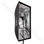 GlareOne Softbox Umbrella 80x120 for reporter lights - grid included