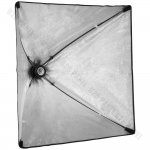 GlareOne Softbox światła ciągłego 60x60 - 1 świetlówka