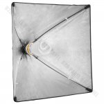 GlareOne Softbox Continuous Light 60x60 - 1 Bulb