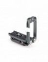 3 Legged Thing Ellie PD Universal L-Bracket with Peak Design Capture-compatible base - Grey