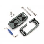 3 Legged Thing Ellie PD Universal L-Bracket with Peak Design Capture-compatible base - Grey