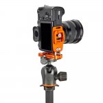 3 Legged Thing Ellie PD Short Universal L-Bracket with Peak Design Capture-compatible short base - Copper