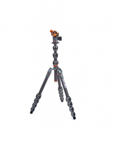 Statyw 3 Legged Thing Albert 2.0 Gray, włókna węglowe, 5-sekcji, udźwig 30kg, głowica Pro Lever