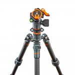 Statyw 3 Legged Thing Leo 2.0 Gray, włókna węglowe, 5-sekcji, udźwig 30kg, głowica Pro Lever