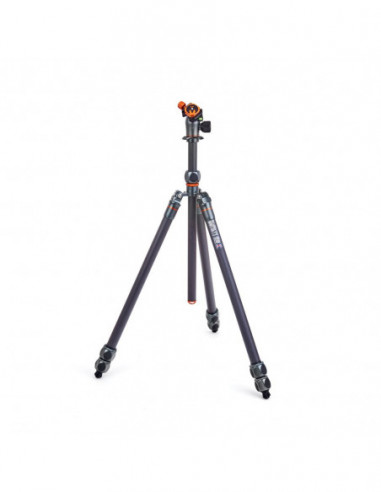 Statyw 3 Legged Thing Winston 2.0 Gray, włókna węglowe, 3-sekcji, udźwig 40kg, głowica Pro Lever