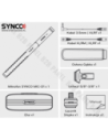 Synco D1 Hyper-cardioid Shotgun Boom Microphone