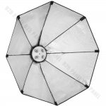 GlareOne Softbox Continuous Light Octa 65 - 4 Bulbs