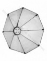GlareOne Softbox Continuous Light Octa 65 - 4 Bulbs