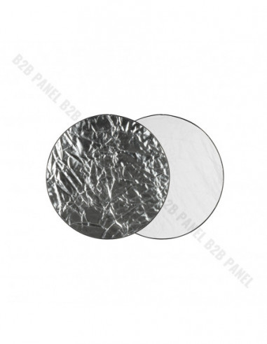GlareOne Reflector 2in1 Silver White 60 cm