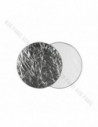GlareOne Reflector 2in1 Silver White 60 cm