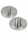 GlareOne Two Side Screw Male 1/4" - Male 3/8"