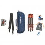 Statyw 3 Legged Thing Ray Bronze, włókna węglowe, 5-sekcji, udźwig 30kg, głowica Airhed VU