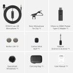 Synco S6P mikrofon krawatowy - DJI, USB-C, mini-jack 3,5 mm