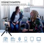 Synco M1P mikrofon nakamerowy + mini statyw + uchwyt mobilny