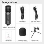 Synco V1 USB Microphone with Monitor - Condenser