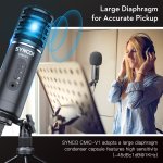 Synco V1 mikrofon USB z odsłuchem - pojemnościowy