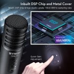 Synco V1 USB Microphone with Monitor - Condenser