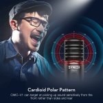 Synco V1 USB Microphone with Monitor - Condenser