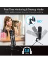 Synco V1 USB Microphone with Monitor - Condenser