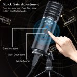 Synco V1 USB Microphone with Monitor - Condenser