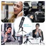 Synco V1 USB Microphone with Monitor - Condenser