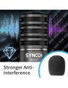 Synco V1 USB Microphone with Monitor - Condenser