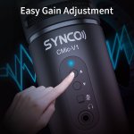 Synco V1 USB Microphone with Monitor - Condenser