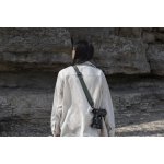 Pasek na szyję lub ramię SLIDE LITE SAGE v3 szarozielony do lekkich aparatów