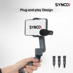 Synco U1P Plug in Microphone for Phone / Tablet - TRRS 3.5mm