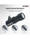 Synco U1L Plug in Microphone for Phone / Tablet - Lightning