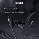 Synco S6M2 lavelier microphone with monitor and LowCut filter