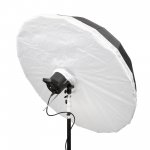 GlareOne ORB 110 Silver - deep umbrella with diffuser