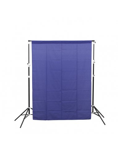 GlareOne blue fabric backdrop 1,5x2,1 m