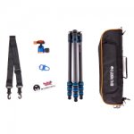 Statyw 3 Legged Thing Punks Billy Blue 2.0, wł. węglowe, 4-sekcje, udźwig 18 kg, głowica kulowa Neo 2.0