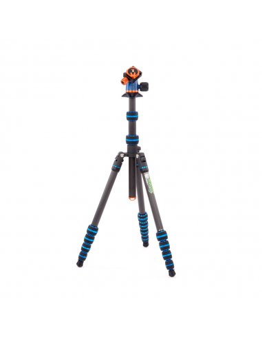 Statyw 3 Legged Thing Punks Brian Blue 2.0, wł. węglowe, 5-sekcji, udźwig 18 kg, głowica kulowa Neo 2.0