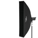 GlareOne Softbox 35x140 PRO - zestaw z gridem