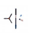 Monopod 3 Legged Thing Trent Kit 2.0 Blue 4 sekcje, stopy magnezu, udźwig 30 kg z podstawką Docz2