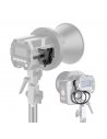 COLBOR V-Mount battery adapter + D-tap to usb-c cable for CL-60, CL-60R, CL-100X lamps