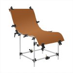 GlareOne tło PVC 60x130cm - kawa z mlekiem