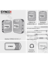 Synco G1 A1 White bezprzewodowy system mikrofonowy 2,4 GHz
