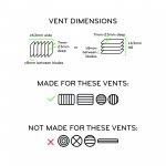 Peak Design Mobile Car Mount Vent - Magnetyczny Uchwyt Samochodowy Do Telefonu Na Kratkę - Czarny